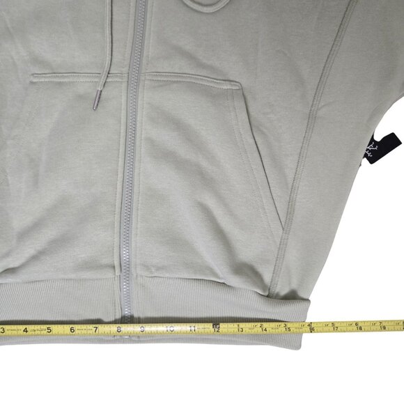 Central Park Women Small Light Green Soft Full Zip Hoodie NEW WITH TAGS - Picture 6 of 12